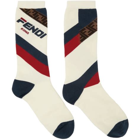 white fendi socks|Fendi tights size ii.